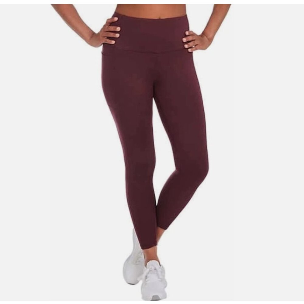 Danskin Women's High Rise Bonded 7/8 Legging Large